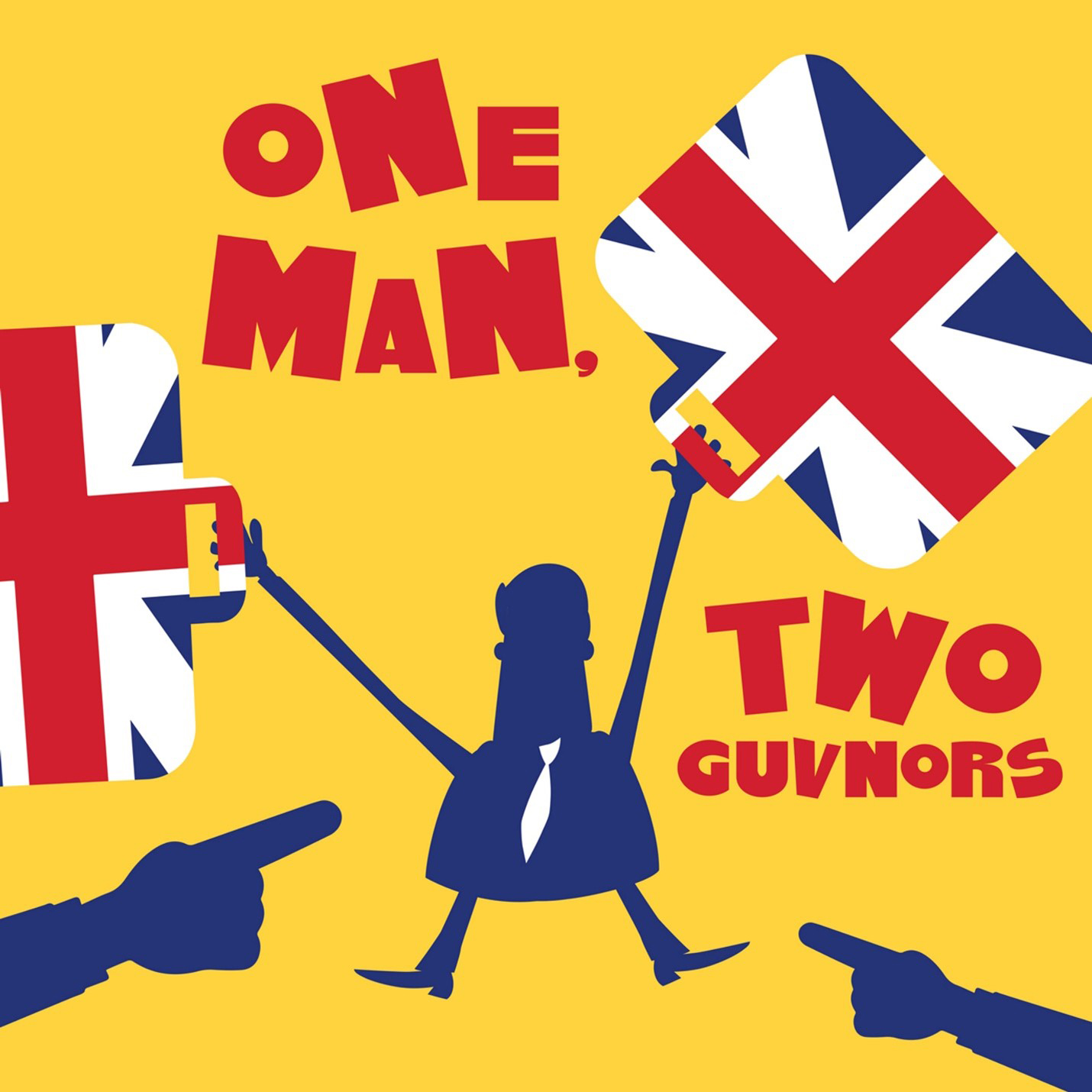 thumbnail poster image for the play, One Man, Two Guvnors