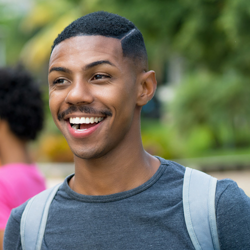 smiling student smiling student