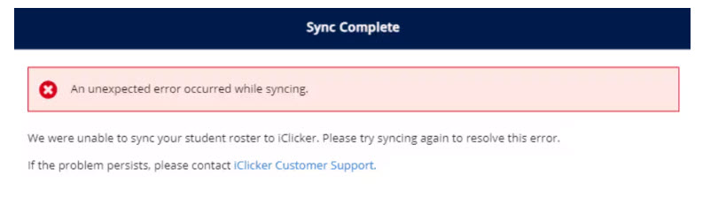 intergration error