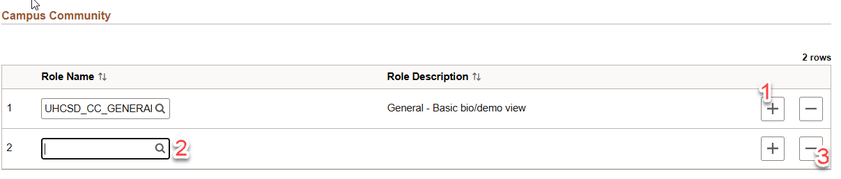 Add or Delete Security Roles screen capture Add or Delete Security Roles screen capture