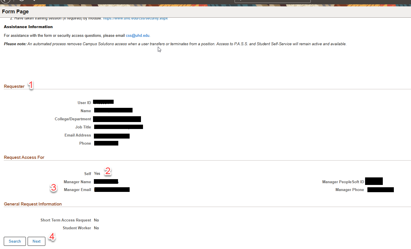 Review requests - screen capture Review requests - screen capture