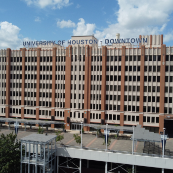 the university of houston-downtown one main building in downtown houston