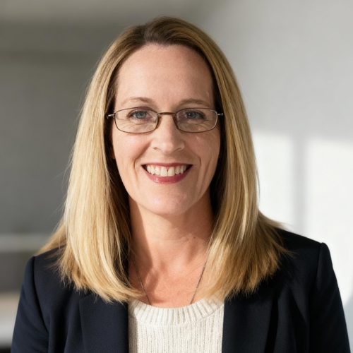 Susan Henney, professor of health and behavioral science at the university of houston downtown, smiles.